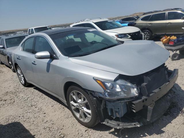 1N4AA5AP3EC468035 - 2014 NISSAN MAXIMA S فضي صورة 4