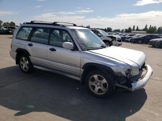 JF1SF65622H709613 - 2002 SUBARU FORESTER S SILVER photo 4