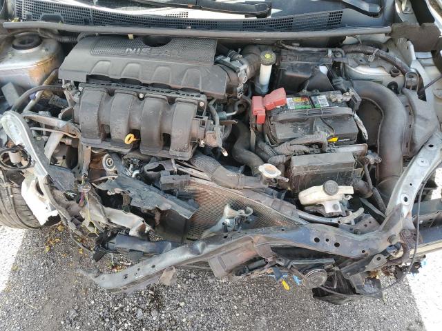 3N1AB7AP8KY290969 - 2019 NISSAN SENTRA S SILVER photo 11