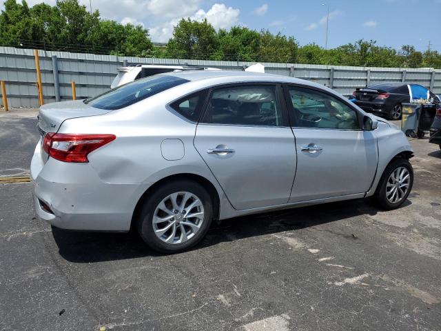 3N1AB7AP8KY290969 - 2019 NISSAN SENTRA S SILVER photo 3