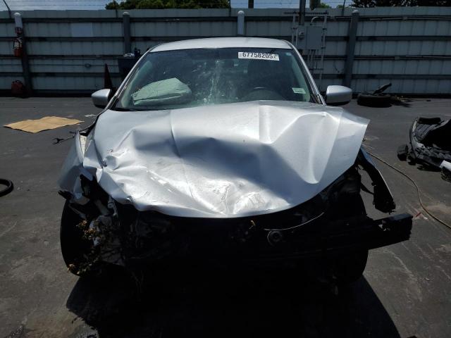 3N1AB7AP8KY290969 - 2019 NISSAN SENTRA S SILVER photo 5