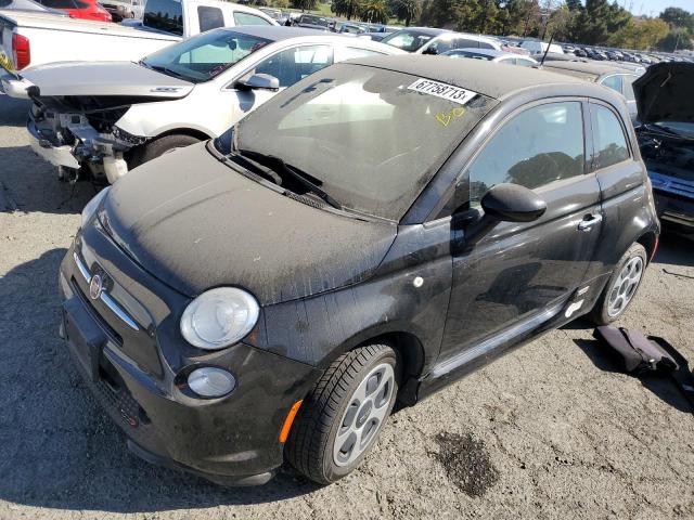 3C3CFFGEXET225332 - 2014 FIAT 500 ELECTRIC BLACK photo 1