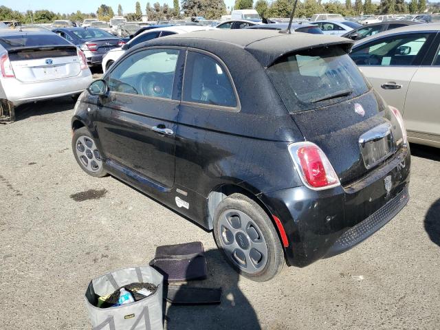 3C3CFFGEXET225332 - 2014 FIAT 500 ELECTRIC BLACK photo 2