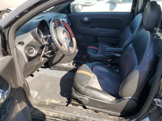 3C3CFFGEXET225332 - 2014 FIAT 500 ELECTRIC BLACK photo 7