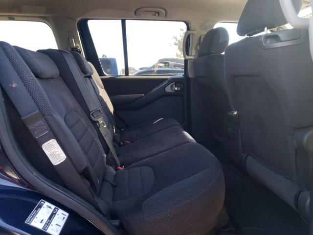 5N1AR18U76C669814 - 2006 NISSAN PATHFINDER LE 蓝色 照片 10