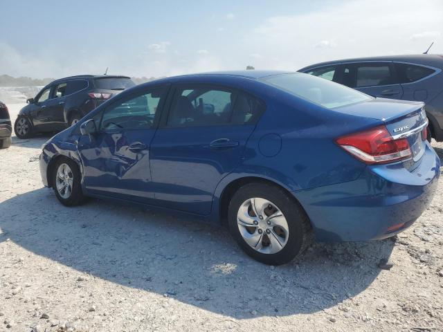 19XFB2F56EE239506 - 2014 HONDA CIVIC LX 蓝色 照片 2