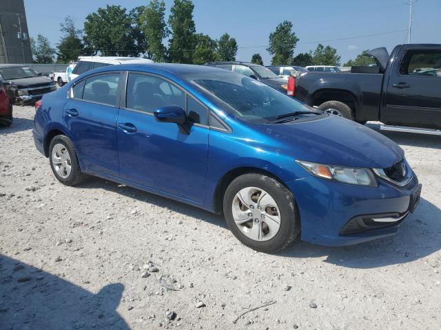 19XFB2F56EE239506 - 2014 HONDA CIVIC LX 蓝色 照片 4