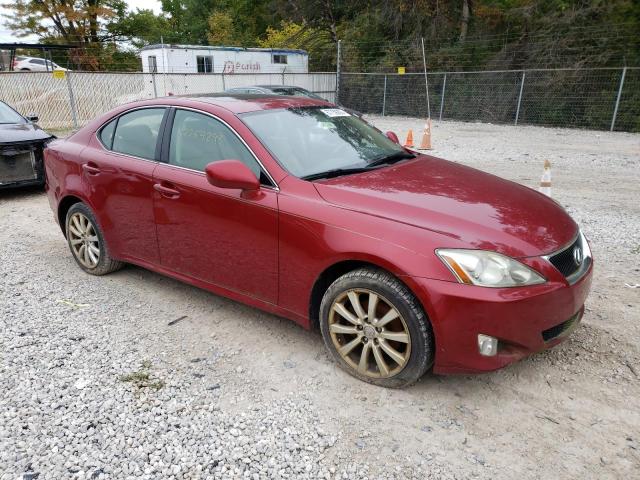 JTHCK262485024987 - 2008 LEXUS IS 250 RED photo 4