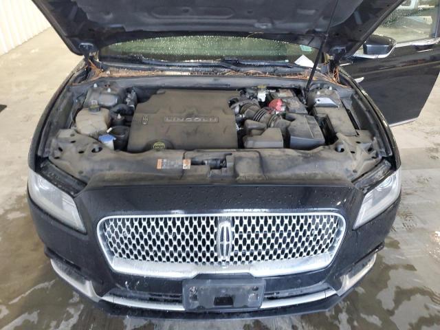 1LN6L9HK3J5602371 - 2018 LINCOLN CONTINENTA შავი ფოტო 11