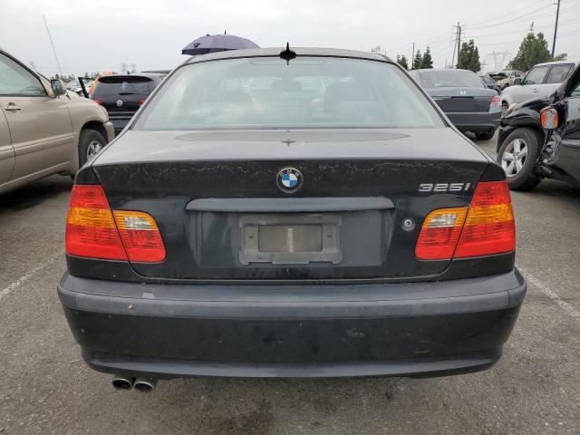 WBAAZ33495KW77521 - 2005 BMW 325 IS SULEV BLACK photo 6