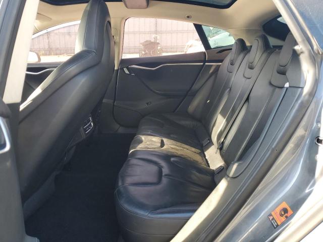 5YJSA1H1XEFP40396 - 2014 TESLA MODEL S رمادي صورة 10