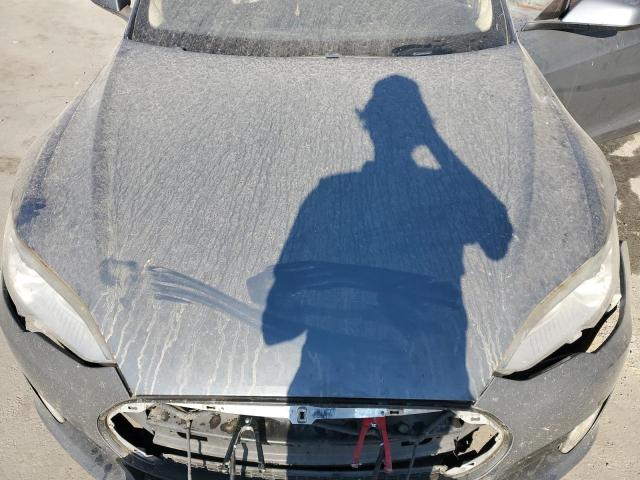 5YJSA1H1XEFP40396 - 2014 TESLA MODEL S رمادي صورة 11