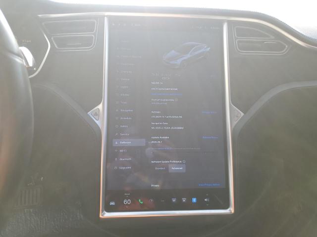 5YJSA1H1XEFP40396 - 2014 TESLA MODEL S رمادي صورة 9