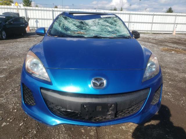 JM1BL1V83C1697764 - 2012 MAZDA 3 I BLUE photo 5