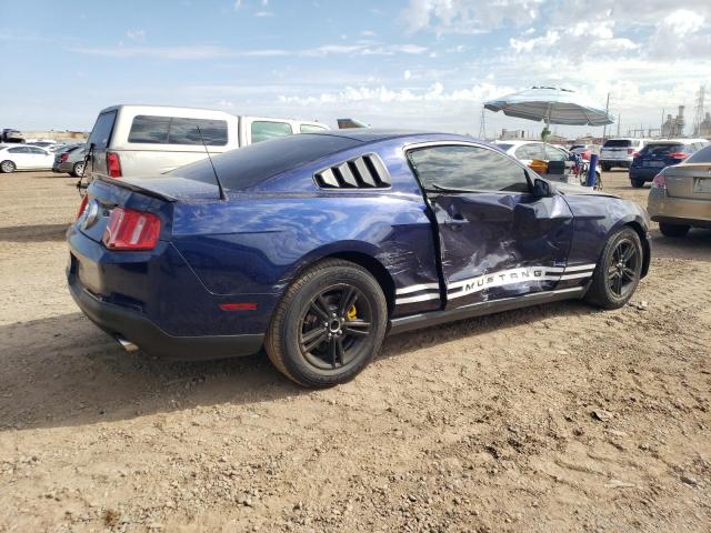 1ZVBP8AM6B5103687 - 2011 FORD MUSTANG BLUE photo 3