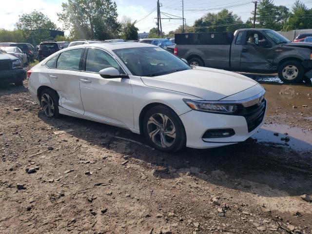 1HGCV1F53JA002961 - 2018 HONDA ACCORD EXL WHITE photo 4