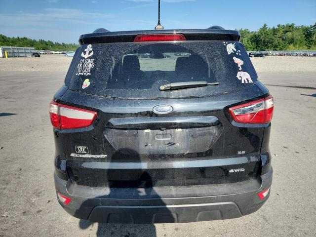 MAJ6S3GLXKC251248 - 2019 FORD ECOSPORT SE Czarny zdjęcie 6