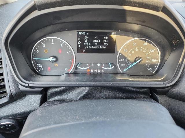 MAJ6S3GLXKC251248 - 2019 FORD ECOSPORT SE Czarny zdjęcie 9