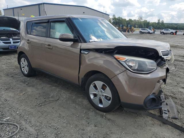 KNDJN2A25F7178410 - 2015 KIA SOUL BEIGE photo 4