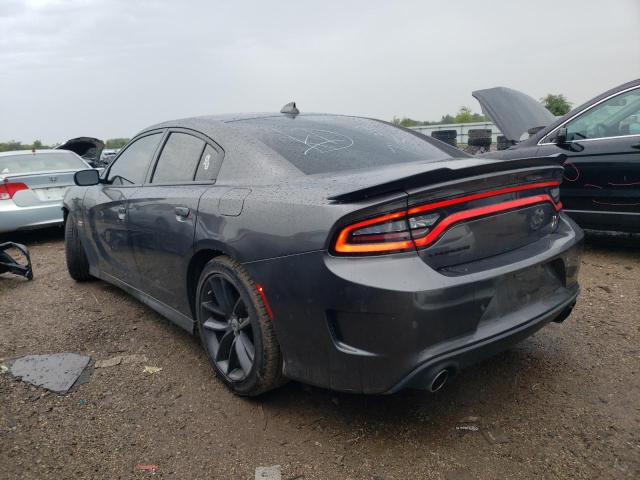 2C3CDXGJ4KH599674 - 2019 DODGE CHARGER SCAT PACK GRAY photo 2