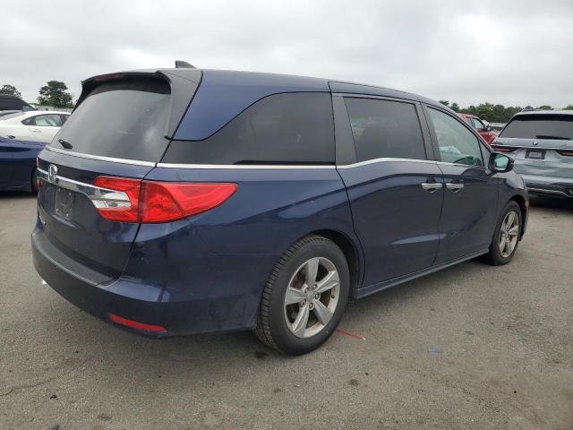 5FNRL6H5XLB053439 - 2020 HONDA ODYSSEY EX Blau Foto 3