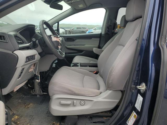 5FNRL6H5XLB053439 - 2020 HONDA ODYSSEY EX Blau Foto 7