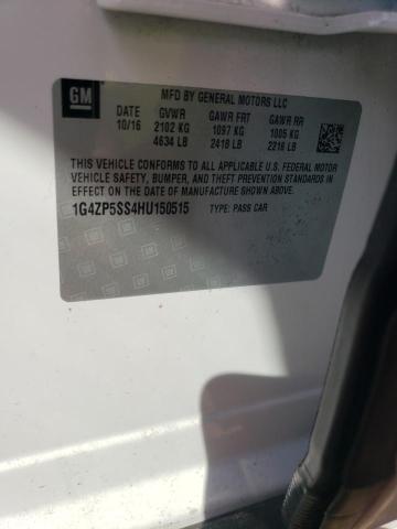 1G4ZP5SS4HU150515 - 2017 BUICK LACROSSE ESSENCE Ağ foto 12