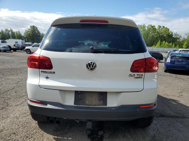 WVGBV3AX4EW100979 - 2014 VOLKSWAGEN TIGUAN S WHITE photo 6