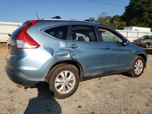 2HKRM4H73EH696108 - 2014 HONDA CR-V EXL BLUE photo 3