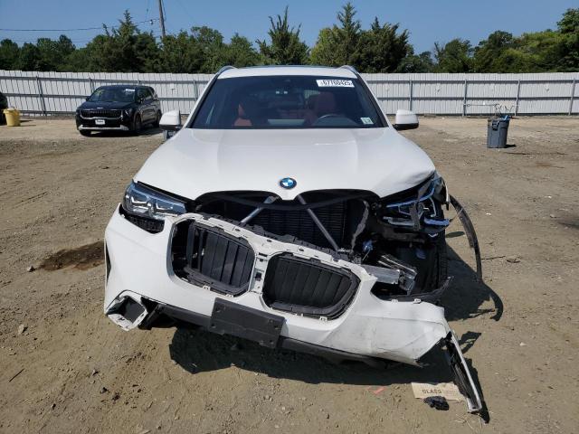 5UX53DP08P9R77241 - 2023 BMW X3 XDRIVE30I WHITE photo 5