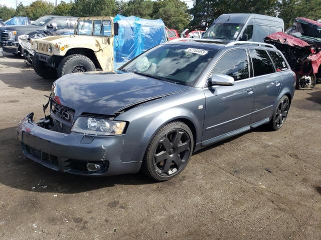 WAUXL68E35A012439 - 2005 AUDI S4 AVANT QUATTRO GRAY photo 1