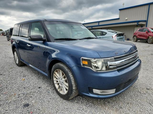 2FMHK6C8XKBA26863 - 2019 FORD FLEX SEL ლურჯი ფოტო 4