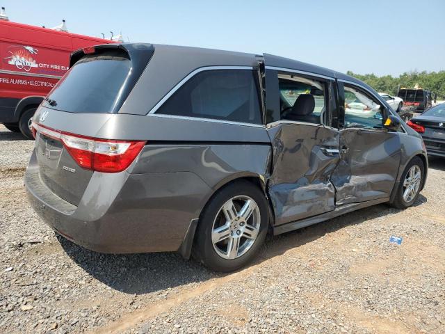 5FNRL5H96CB014666 - 2012 HONDA ODYSSEY TOURING ნაცრისფერი ფოტო 3