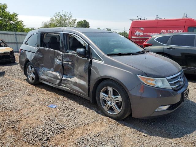 5FNRL5H96CB014666 - 2012 HONDA ODYSSEY TOURING ნაცრისფერი ფოტო 4