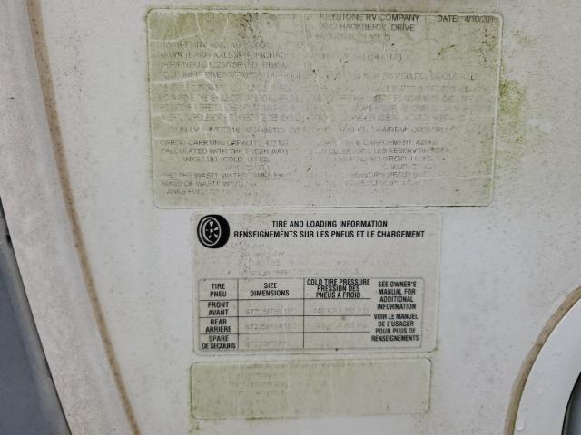 4YDT31624EB450133 - 2014 KEYSTONE OUTBACK TWO TONE photo 10