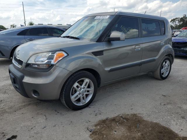 KNDJT2A22A7119135 - 2010 KIA SOUL + GRAY photo 1