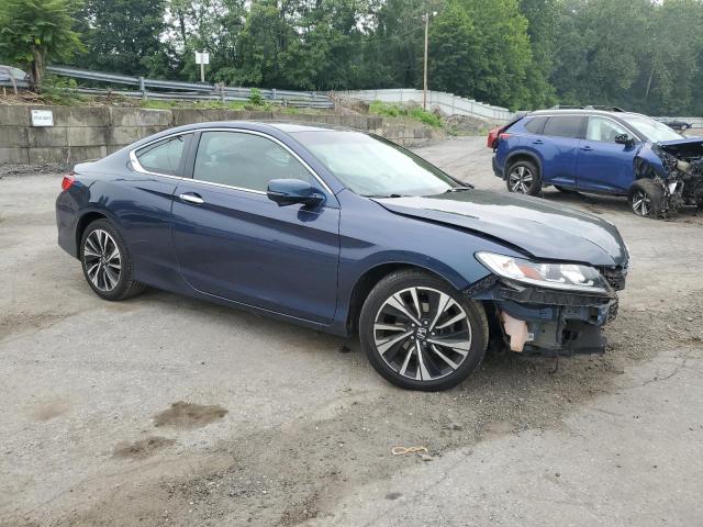 1HGCT1B89GA007824 - 2016 HONDA ACCORD EXL BLUE photo 4