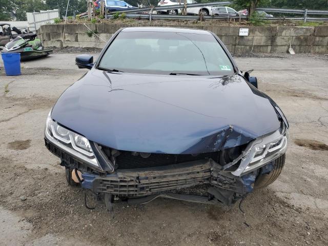 1HGCT1B89GA007824 - 2016 HONDA ACCORD EXL BLUE photo 5