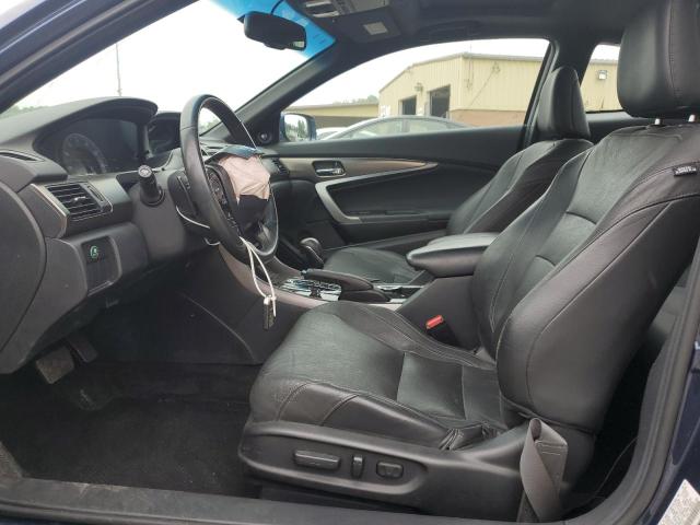 1HGCT1B89GA007824 - 2016 HONDA ACCORD EXL BLUE photo 7