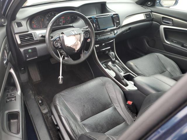 1HGCT1B89GA007824 - 2016 HONDA ACCORD EXL BLUE photo 8