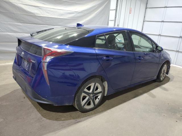 JTDKARFUXH3046580 - 2017 TOYOTA PRIUS 蓝色 照片 3