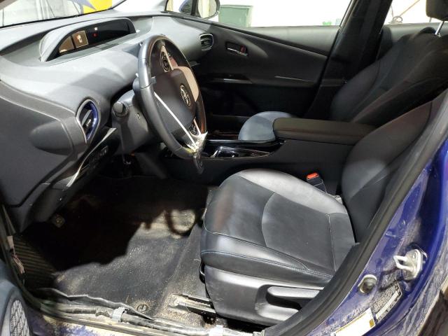 JTDKARFUXH3046580 - 2017 TOYOTA PRIUS 蓝色 照片 7