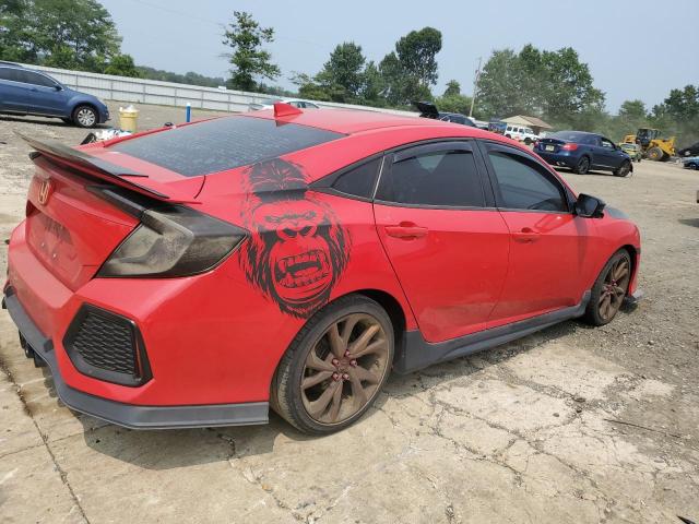 2HGFC1E53JH708902 - 2018 HONDA CIVIC SI RED photo 3