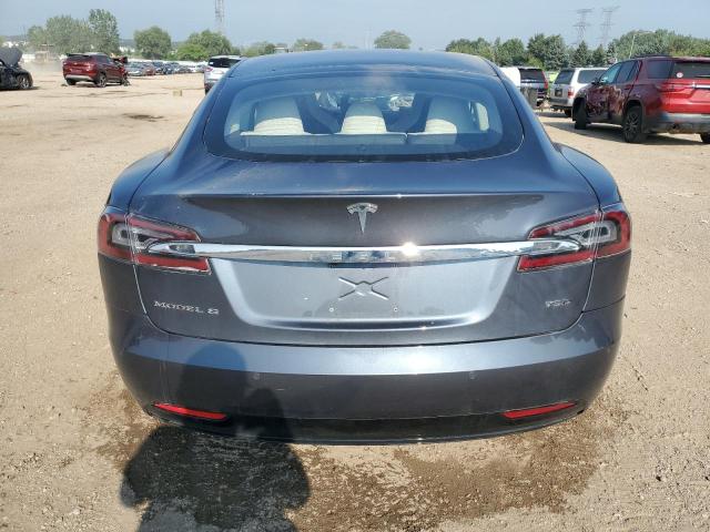 5YJSA1E20JF260245 - 2018 TESLA MODEL S ნაცრისფერი ფოტო 6