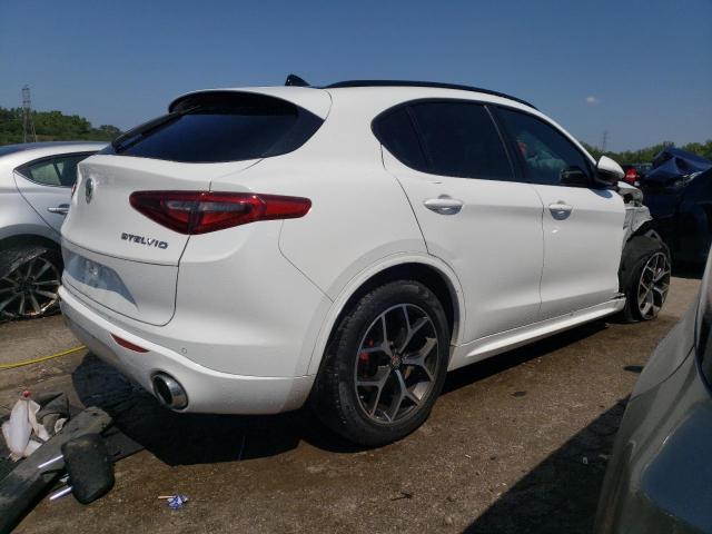 ZASPAKBN5L7C90822 - 2020 ALFA ROMEO STELVIO TI Ақ фото 3