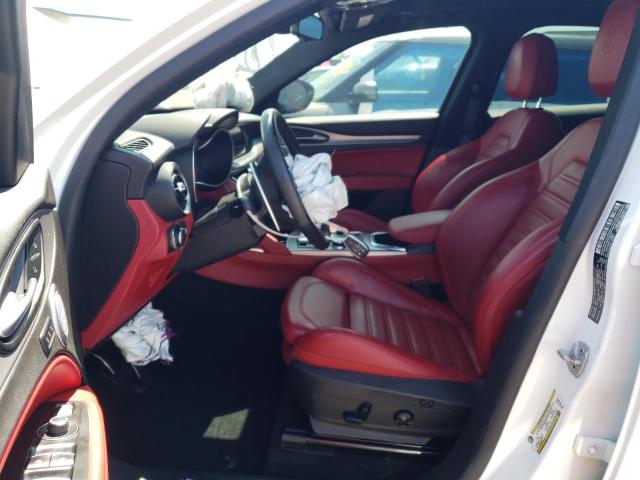 ZASPAKBN5L7C90822 - 2020 ALFA ROMEO STELVIO TI Ақ фото 7
