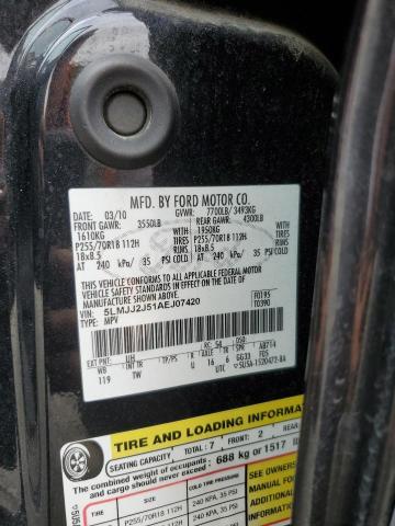 5LMJJ2J51AEJ07420 - 2010 LINCOLN NAVIGATOR BLACK photo 13