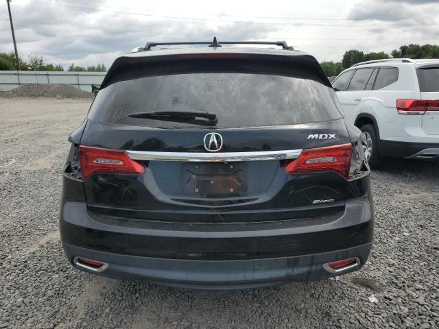 5FRYD4H23EB003549 - 2014 ACURA MDX BLACK photo 6