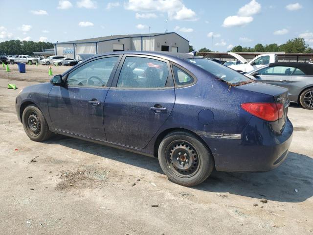 KMHDU4AD0AU977434 - 2010 HYUNDAI ELANTRA BLUE BLUE photo 2