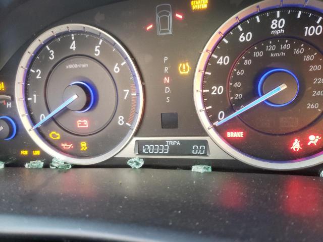 5J6TF2H59DL001654 - 2013 HONDA CROSSTOUR EXL შავი ფოტო 9